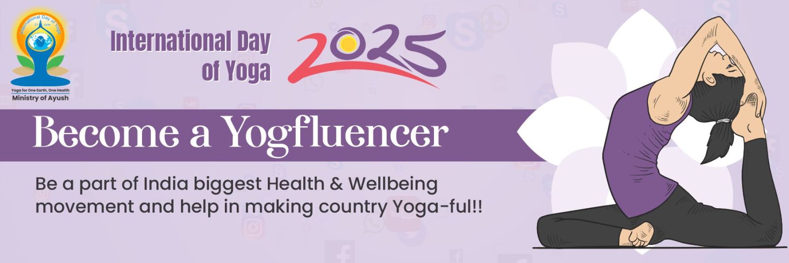 Fit India Ambassador Banner
